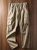 Riolio  Loose Straight Cargo Pants For Men Lightweight Quick Dry Casual Outdoor