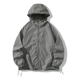 Riolio  Spring Summer Mens Ultra Light Hiking Jacket Outdoor Men Quick Dry Sun Screen Hooded Coats Men Sports Breathable Fishing Jackets