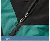 Riolio  Spring Autumn Men's Lightweight Anorak Jackets Fashion Men Zipper Hooded Coats Outdoor Men Breathable Windbreaker Jackets