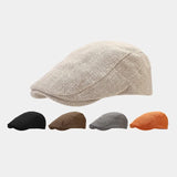Riolio  spring new light plate beret female Japanese literary and retro casual painter hat male fashion forward hat