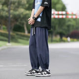 Riolio  Versatile Trendy Casual Pants Harajuku Lazy Pop Art Style Ins Simple Fashion New Style