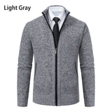 Riolio New fashion men's knitted sweater cardigan Joker comfortable warm casual coat