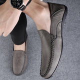 Riolio  Men's Casual Shoes Four Seasons Plus Size 47 Soft Sole Comfort Outdoor Fashion Youth Business Shoes Driving Shoe