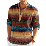 Riolio Men's Beach Shirt Designer Men Aloha Shirt Men's Luxury Top Printing Casual Wear Summer Men's Clothing