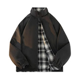 Riolio  Double-Sided Wearable Sports Jacket 8511 Men's Spring Autumn New Style Social Work Quality Stand Collar Outdoor Windbreaker