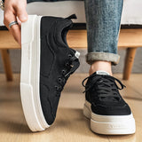Riolio  Spring New Men's Casual Low-Top Trendy Canvas Shoes, Versatile and Breathable, Suitable for Outdoor Sports and Daily Wear