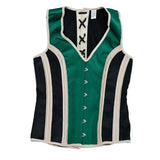 Riolio  Mens Sexy Perspective Tight-Waisted Vest, Genderless Fashion Nightclub Temperament Youth Trendy Business Breathable Top Unisex