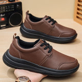 Riolio  Men's  Shoes with Multi-color Soles and Shallow Toe Slip-on Style for Spring and Autumn High-quality Casual Shoes