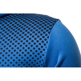 Riolio  Autumn and Winter New European and American Solid Color Fleece Sweater Pants Men's Casual Zipper Sports Hat Set