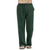 Riolio  Oversized Harajuku Trousers Men Loose Cotton Linen Pants Gym Sweatpants Men Training Jogger Pants Casual Sport Pants Man Clothes