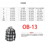 Riolio  Men's Plaid Flannel Shirt Jacket Detachable Hooded Button-Down Shacket for Casual Wear