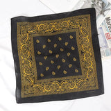 Riolio  Headbands Fashion Bohemian Cotton Print Bandana Hair Bands Hip Hop Man Women Outdoor Unisex Wrist Wraps Face Mask Handkerchief