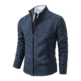 Riolio New fashion men's knitted sweater cardigan Joker comfortable warm casual coat