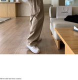 Riolio Korean Style High-end Straight-leg Casual Pants Men's Spring Summer Loose Trousers American 2025 New Trendy Wide-leg Pants Chic