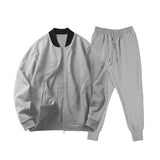 Riolio  Men's Fitness Sports Style Outdoor Casual Zipper Set In Stock