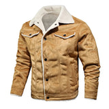 Riolio Brand Slim Genuine Leather Bomber Jacket Business Men Leather Flights Jacket Warm Pilot Coats High Quality Leather Jackets men