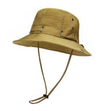 Riolio  Wide Brim Large Brim Fisherman Hat UV Protection Sunscreen Summer Panama Hat Breathable Fashion Fishing Hat Hawaii