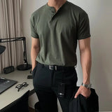 Riolio  Men Short Sleeve Polo t Shirts