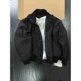 Riolio  American Retro Winter Bomber Jackets for Men Classic Short Padding Jackets Coats Fashion Men's Parkas Men Winter Clothing