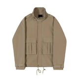 Riolio  Trendy Workwear Jacket Men's Spring Hot Sale Of The Season Korean Style Retro Japanese Style Fake Two-Piece Jacket Coat Casua...