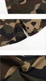 Riolio  American High Street Retro Multi-pocket Work Camouflage Casual Shorts
