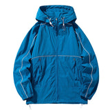 Riolio  Spring Summer Mens Lightweight UV Protection Hooded Jackets Outdoor Quick Dry Men Suncreen Breathable Hiking Zipper Hooded Coats