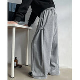 Riolio  Casual Pants High Street Sports Long Loose Sweatpants Wide Leg Straight Trousers Men
