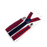 Riolio  Floral Cotton 2 Sizes Suspenders Parent Child Sets Men Women Kids Braces Adjustable Straps Male Pants Shirt Skirt Accessory Gift