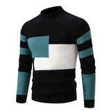 Riolio 5 Styles Autumn and Winter New Men's Warm Sweater Knitted with Sheep Fleece Sweaters Fashion Pullover