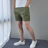 Riolio  Men's Cargo Pocket Shorts Casual Slim Fit Cotton Shorts