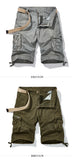 Riolio Shorts Male Slim Workout Shorts Lightweight Outdoor Mens Casual Hiking Cargo Fishing Short Pants Summer Quick Drying Work Shorts