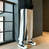 Riolio  Autumn Winter Elegant Casual Pants for Men American Street Style Fashion Loose Fit Straight Leg Men Clothing