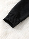 Riolio  Loose-Fitting Knit Sweater, Casual Versatile Striped Pullover, Men's Crew Neck Sweater, Men's Warm Clothing, Casual Everyday Wear Warm Sweater, Fashionable Design for Autumn and Winter, Casual Everyday Wear Warm Sweat