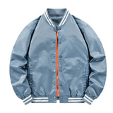 Riolio  Spring Autumn Men's Bomber Jacket Fashion Men Streetwear MA-1 Pilot Coats Man Sports Baseball Uniform Jacket Clothing