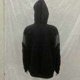 Riolio  Zipper Fashion Hip Hop Streetwear Autumn Winter Trend Coat American Dark Gothic Black Gray Color Matching Masked Hooded Hoodie