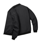 Riolio Spring and Autumn New Baseball Collar Short Loose Solid Color Jacket Men's Business Casual Thin Coat Trend