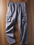 Riolio  Loose Straight Cargo Pants For Men Lightweight Quick Dry Casual Outdoor