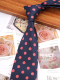 Riolio  Woven Striped Ties For Men Women Jacquard Neck Tie For Wedding Business Classic Groom Neckties Fashion Men's Neck Tie