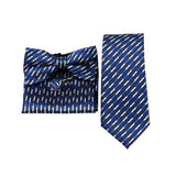 Riolio  Business Men Tie Set With Bowtie Pocket Square Cufflinks Necktie Suit Set Paisley Dot Floral Style New Fashion Classic Bow Tie