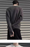Riolio New American Style Men Cardigan Luxury Knitted Button-down Solid Color Long Sleeve Sweater Jacket Casual High Quality Knitwear