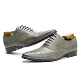 Riolio Fashionable Oxford Gentlemen's Formal Men's Shoes, Comfortable Social Men's Shoes