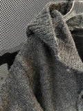 Riolio Cleanfit Men's Open Cardigan Jaet Loose Lazy Sle Knitted Sweater with Hood Autumn Winter Trendy Brand Casual Outerwear