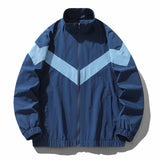 Riolio  Spring Autumn Men's Lightweight Anorak Jackets Fashion Men Zipper Hooded Coats Outdoor Men Breathable Windbreaker Jackets