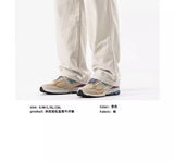 Riolio American High Street Work Pants Spring Autumn New Men's Trousers Straight Japanese Fashion Trend Retro Casual Work Pants Chic