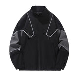 Riolio  Spring Men's Anorak Bomber Jacket Fashion Men Streetwear Hip Hop Zipper Coats Outdoor Man Sports Baseball Uniform Coats Clothing