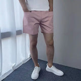 Riolio  Men's Cargo Pocket Shorts Casual Slim Fit Cotton Shorts