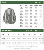 Riolio  Casual Jacket men Unlined Collarless Single Breasted New Autumn Outdoor Comfortable Coat Spring Fall Unlined Coat Unlined Jacket