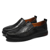 Riolio  Social Shoe Male Luxury Brand Casual Casual Shoes Formal Loafers Men's Moccasins Italian Black Men's Driving Shoes Men's