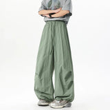 Riolio Unisex Pants Wide Leg Athletic Lounge Pants Spring Summer Lightweight Stretch Waist Casual Sportswear Joggers Loose Thin Comfort