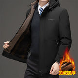 Riolio Trendy Coats Hooded Men Warm Parkas Male Brand High Quality New Cotton-Padded Puffer Jacket Male Winter Thick Windproof Parkas